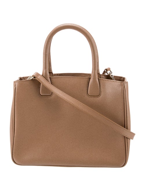 Furla Saffiano Leather Top Handle Bag