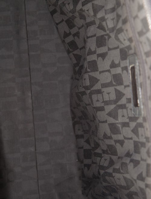 Furla Embossed Leather Top Handle Bag