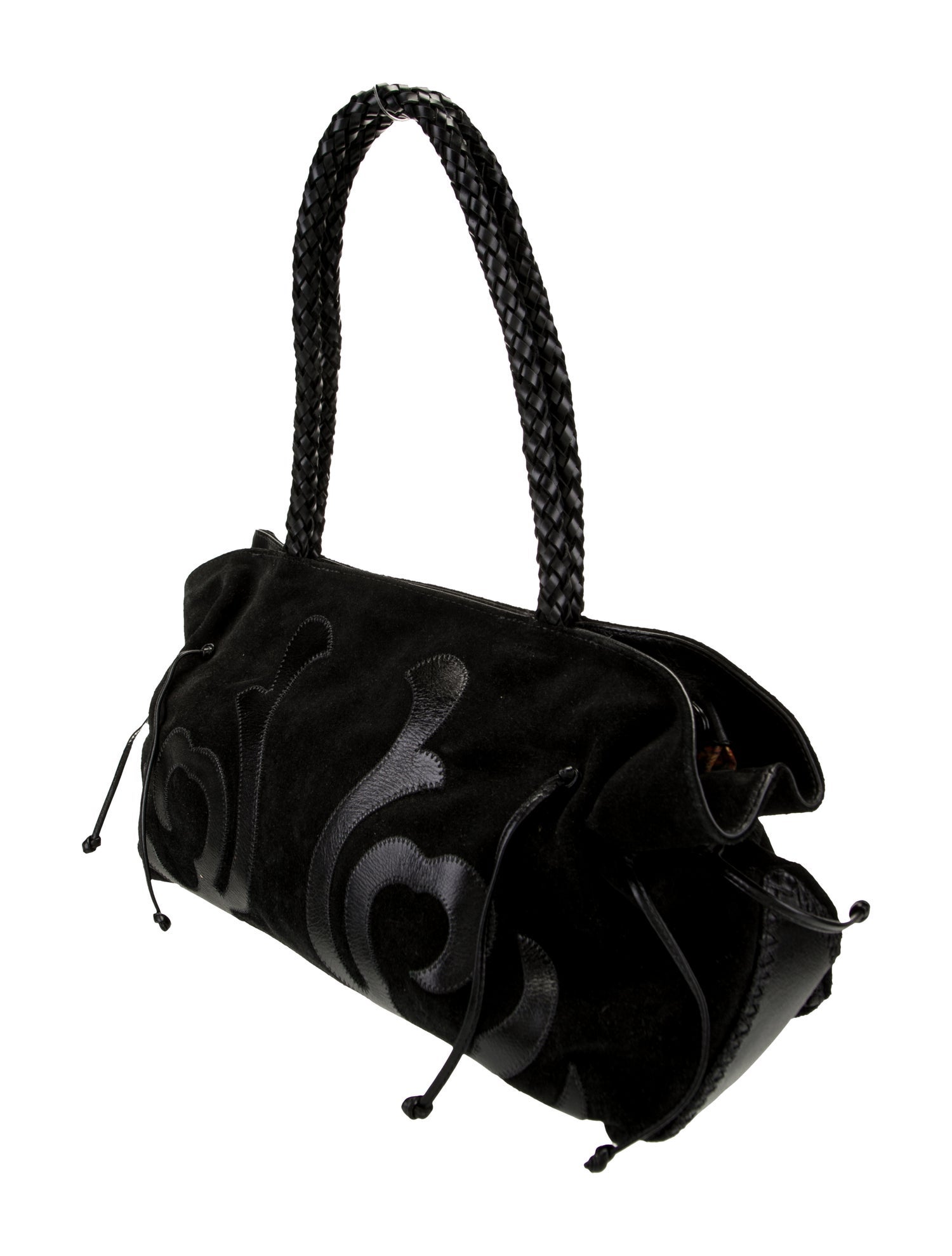 Furla Suede Shoulder Bag