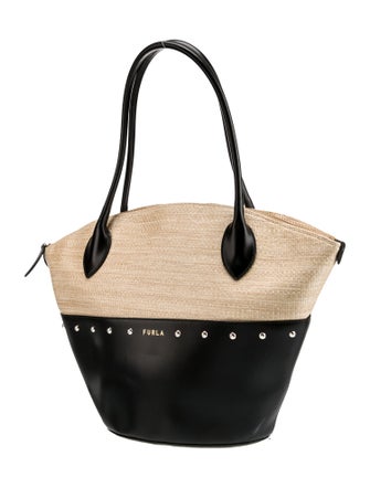 Furla Leather Bucket Bag