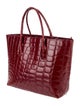 Furla Crocodile Top Handle Bag