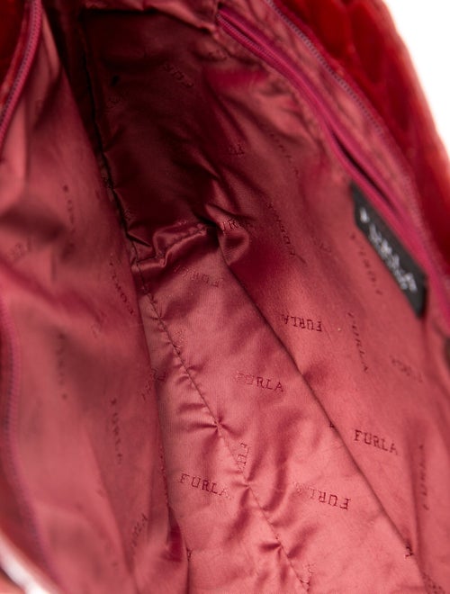 Furla Crocodile Top Handle Bag