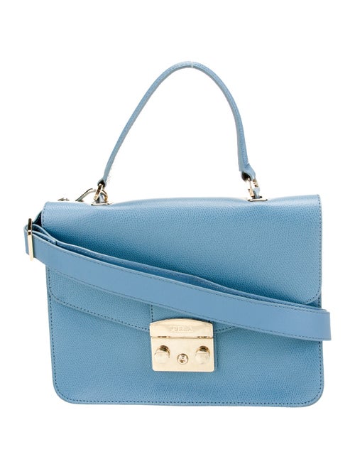 Furla Leather Top Handle Bag