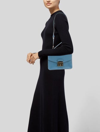 Furla Leather Top Handle Bag