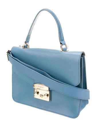 Furla Leather Top Handle Bag