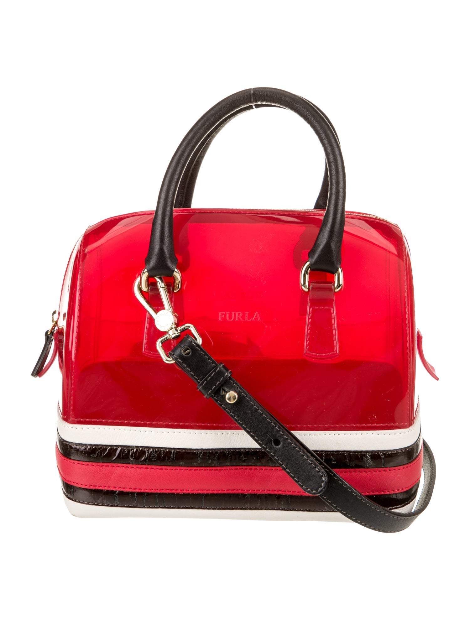 Furla PVC Top Handle Bag