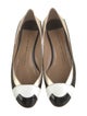 Furla Patent Leather Colorblock Pattern Flats