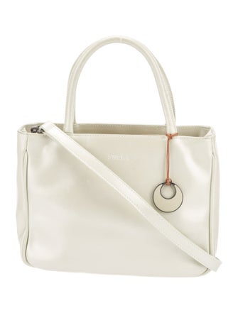Furla Leather Top Handle Bag