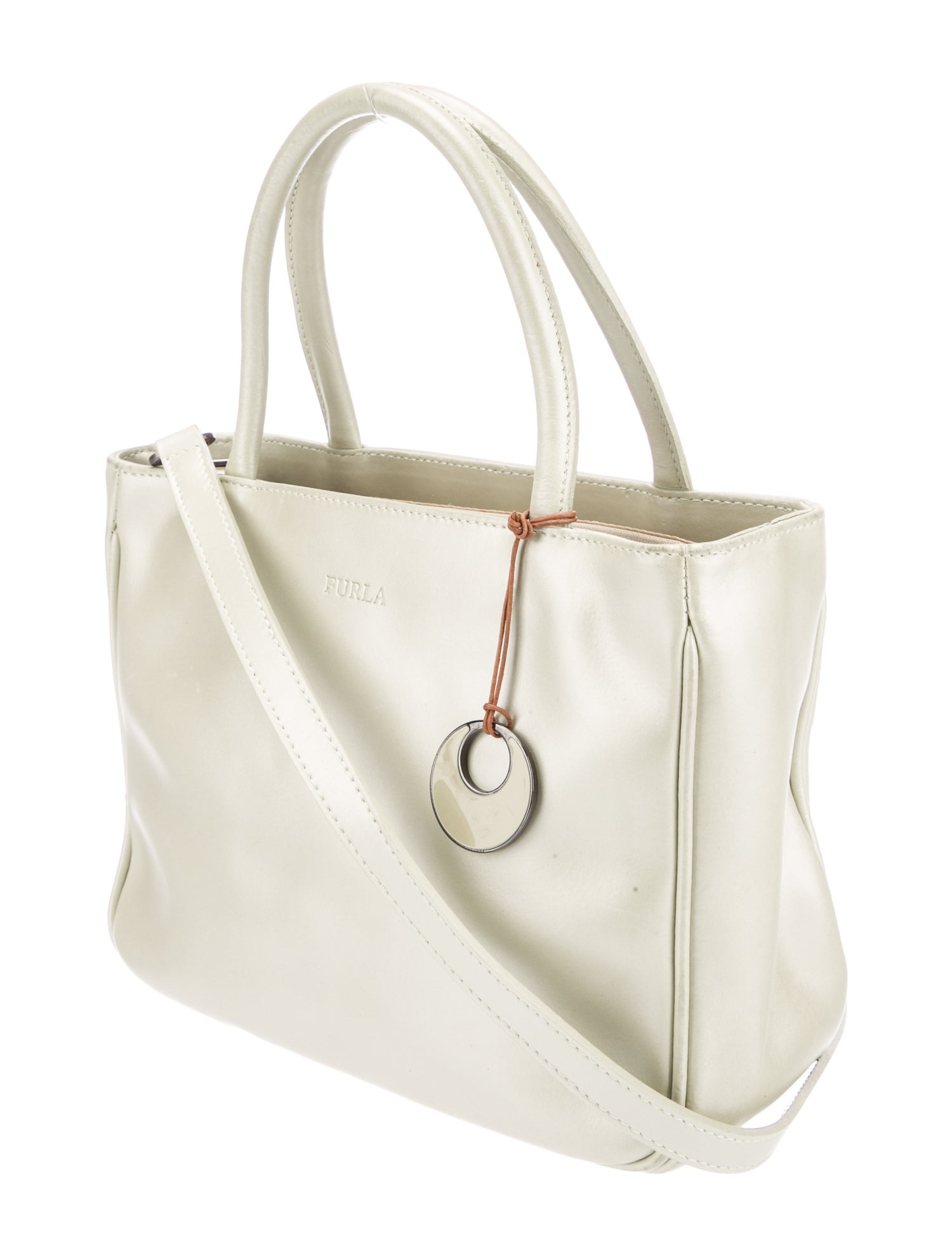 Furla Leather Top Handle Bag