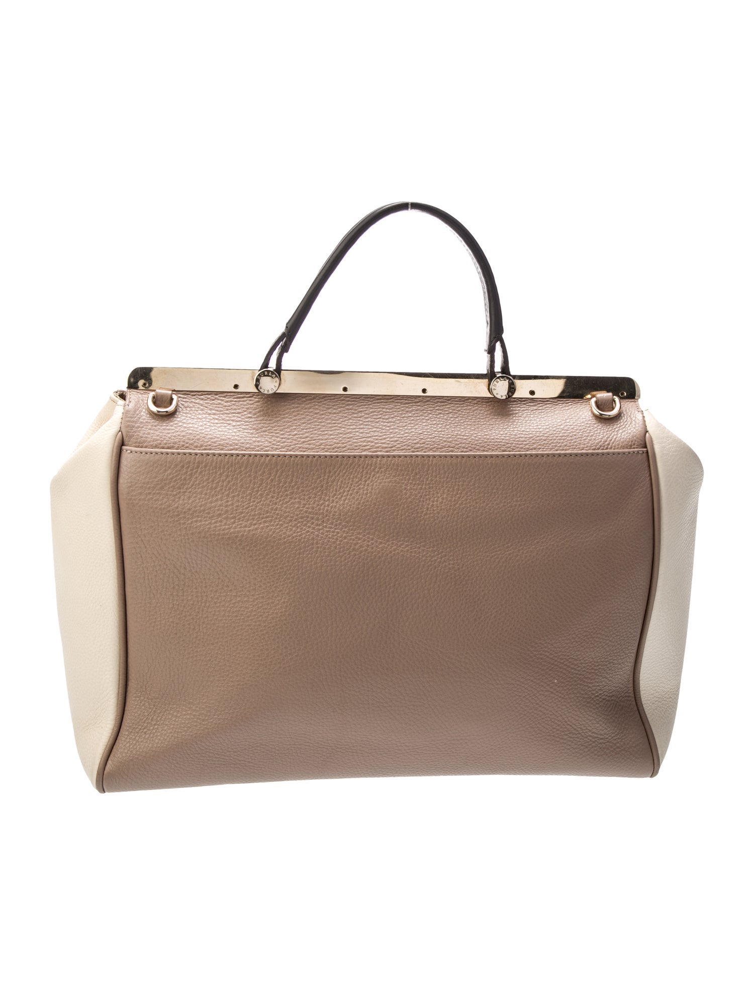 Furla Leather Top Handle Bag