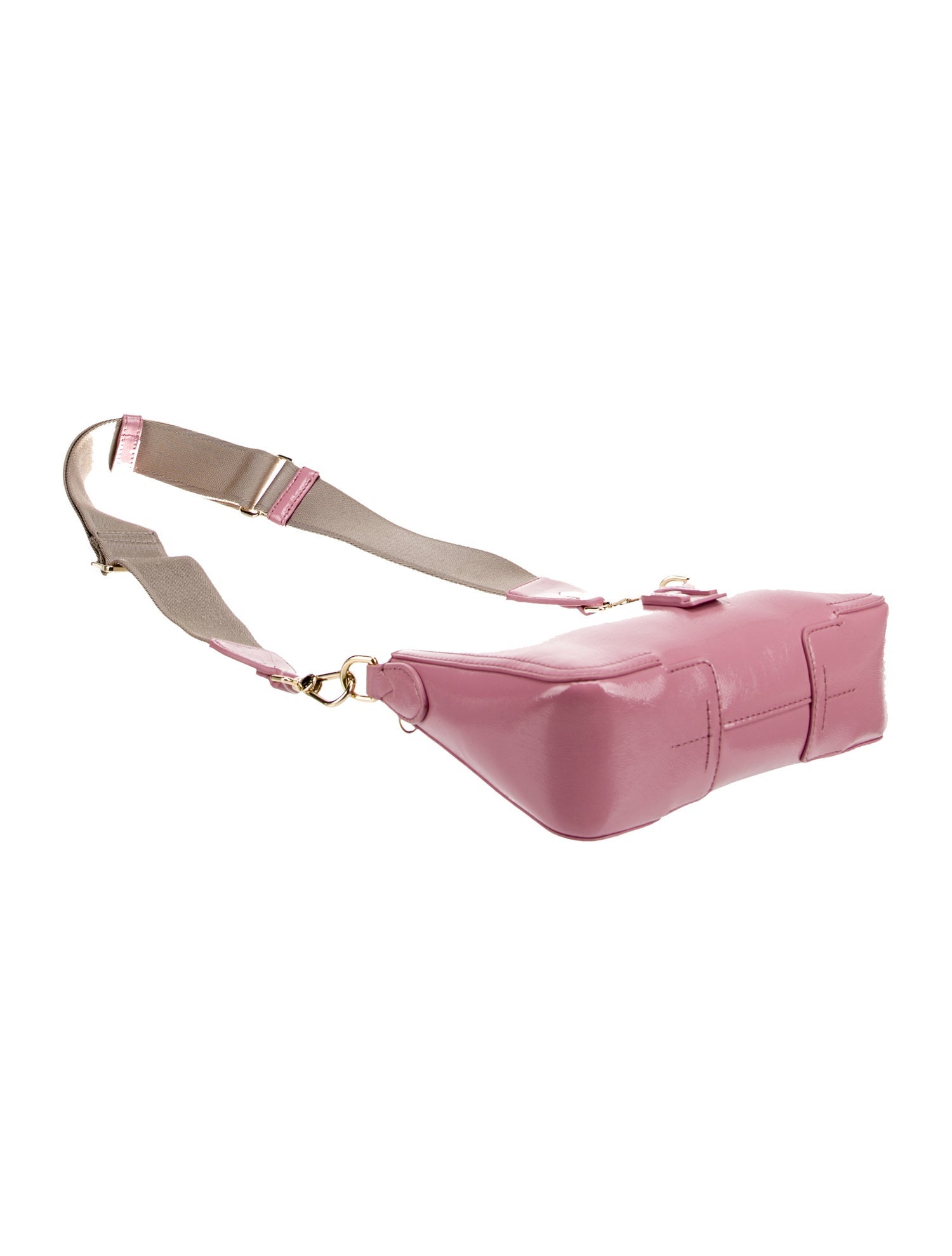 Furla Patent Leather Crossbody Bag