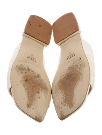 Furla Leather Slides