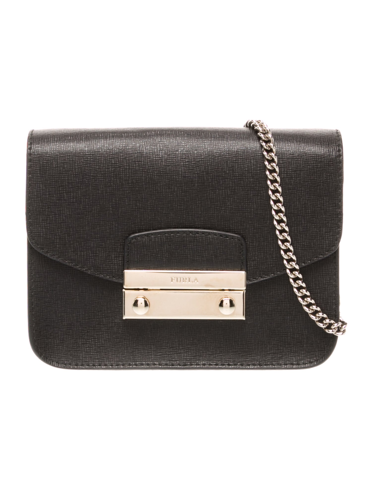 Furla Saffiano Leather Crossbody Bag