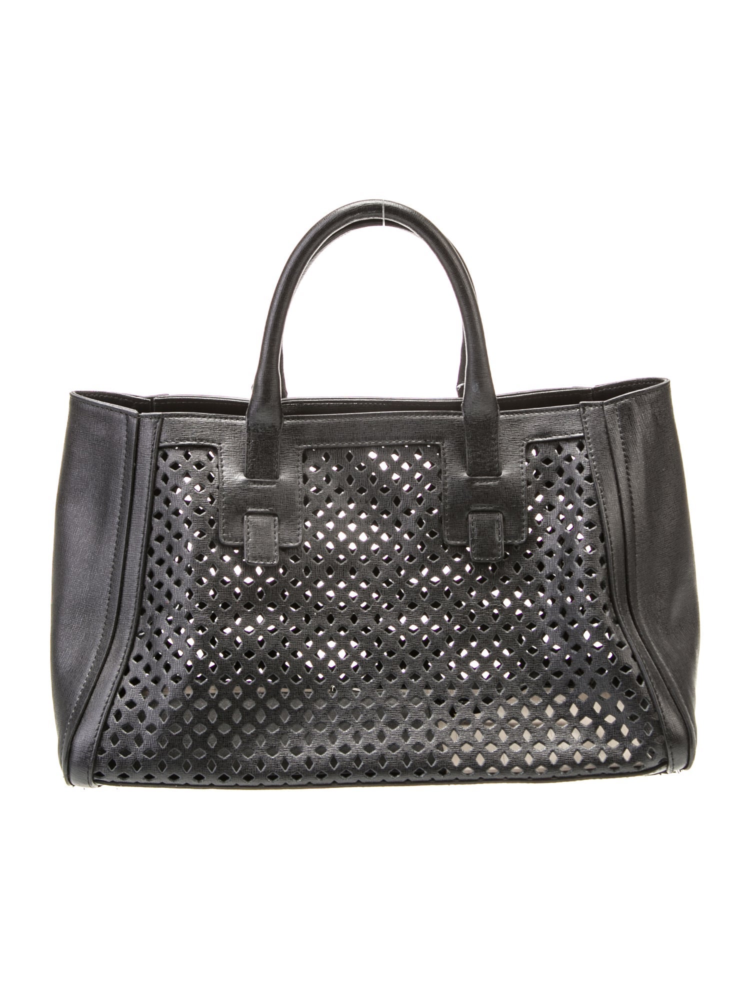 Furla Saffiano Leather Top Handle Bag