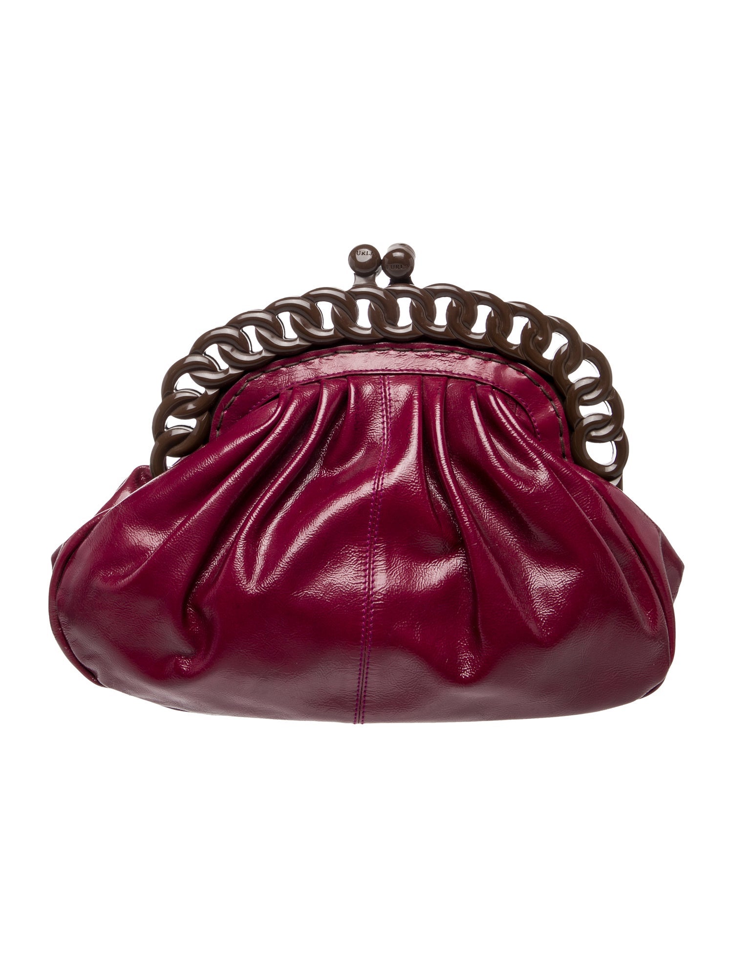 Furla Patent Leather Clutch