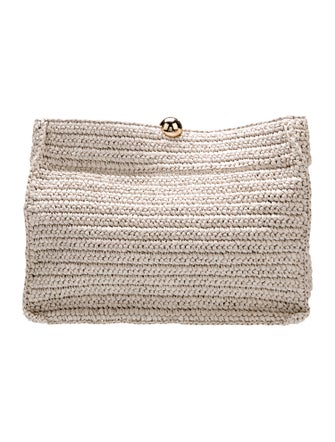 Furla Raffia Clutch