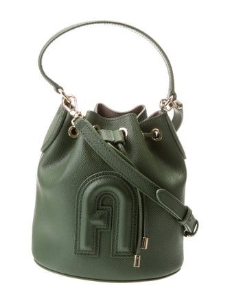 Furla Leather Bucket Bag