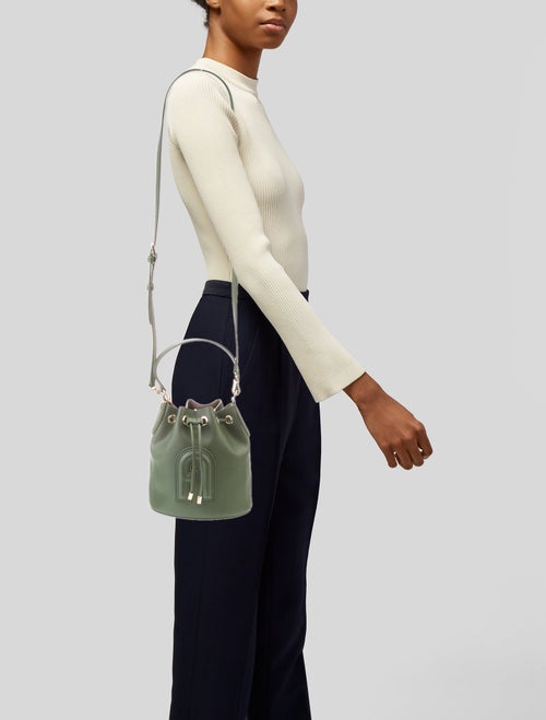 Furla Leather Bucket Bag