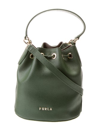 Furla Leather Bucket Bag