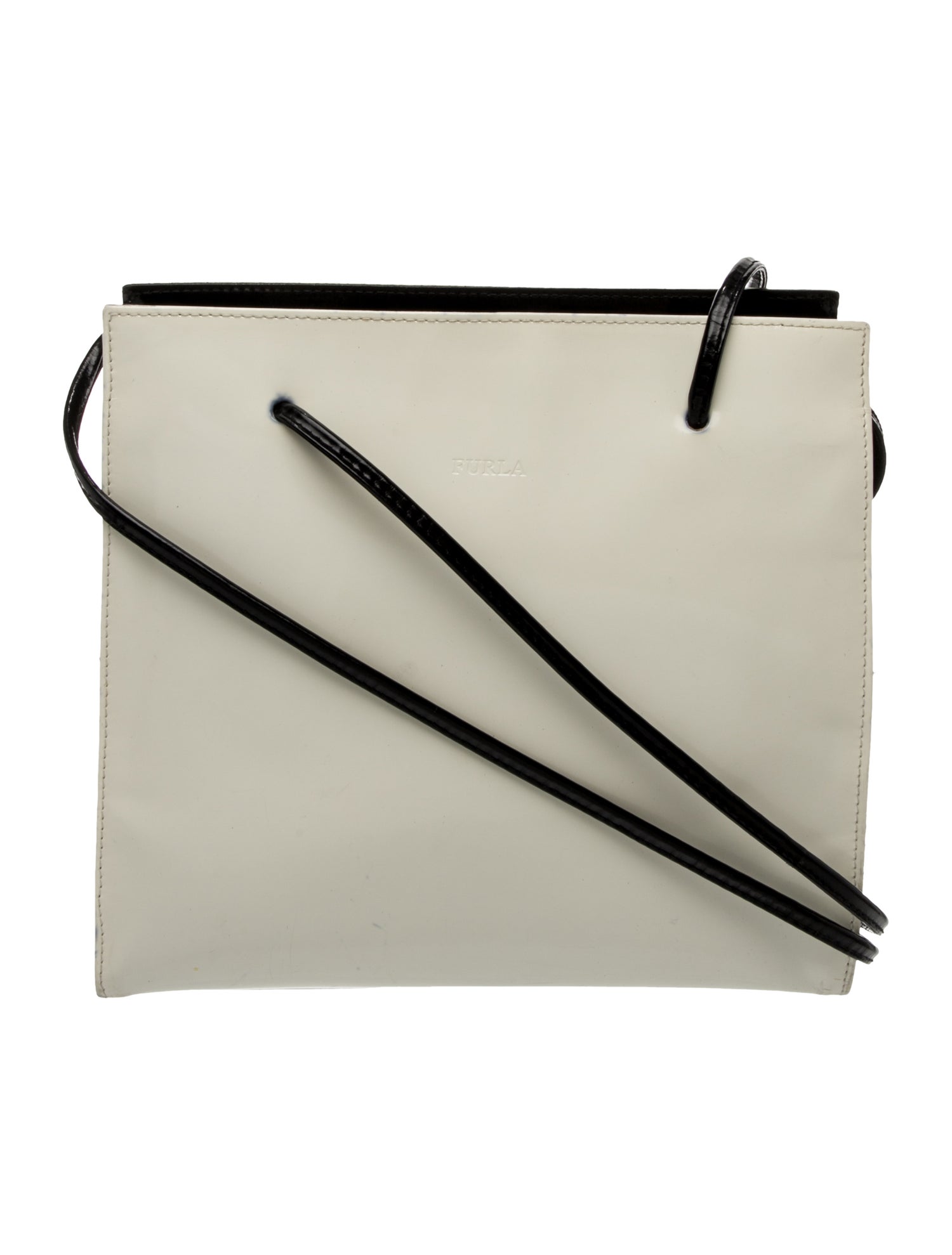 Furla Patent Leather Shoulder Bag Small