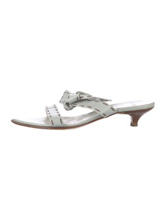 Furla Leather Slides