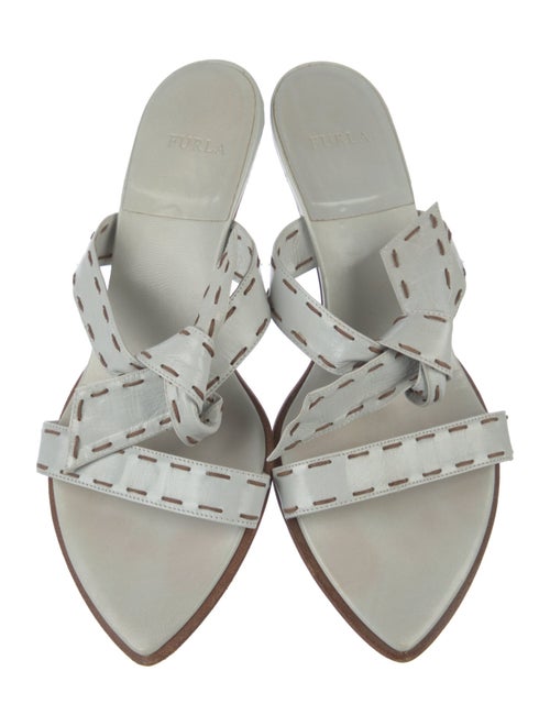 Furla Leather Slides