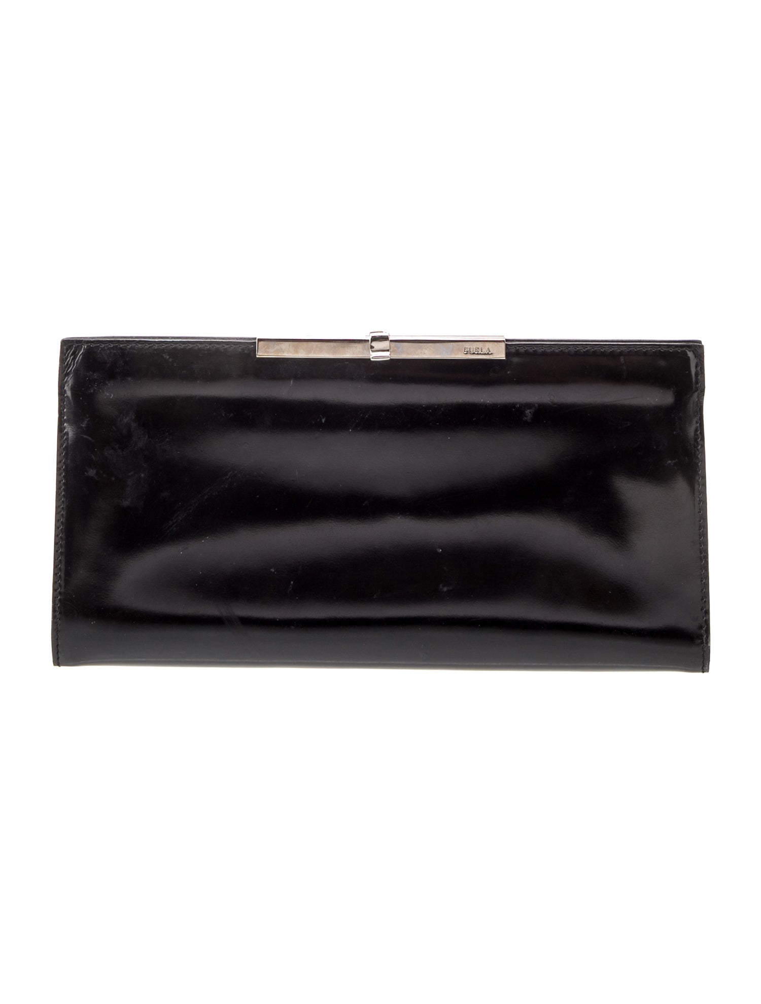 Furla Patent Leather Clutch
