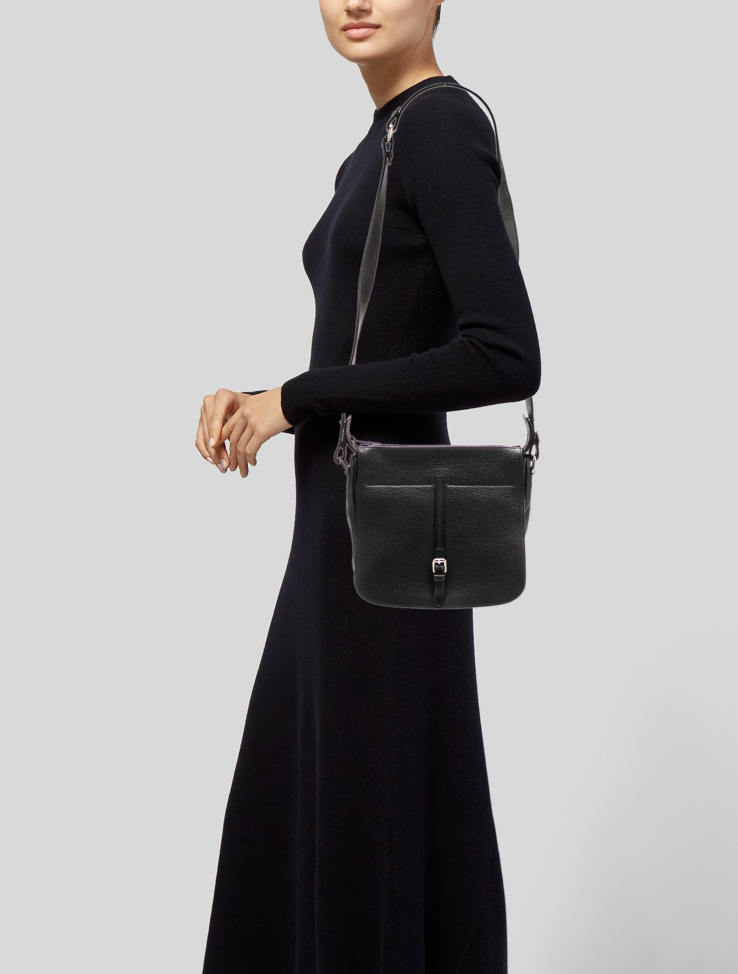 Furla Leather Messenger Bag