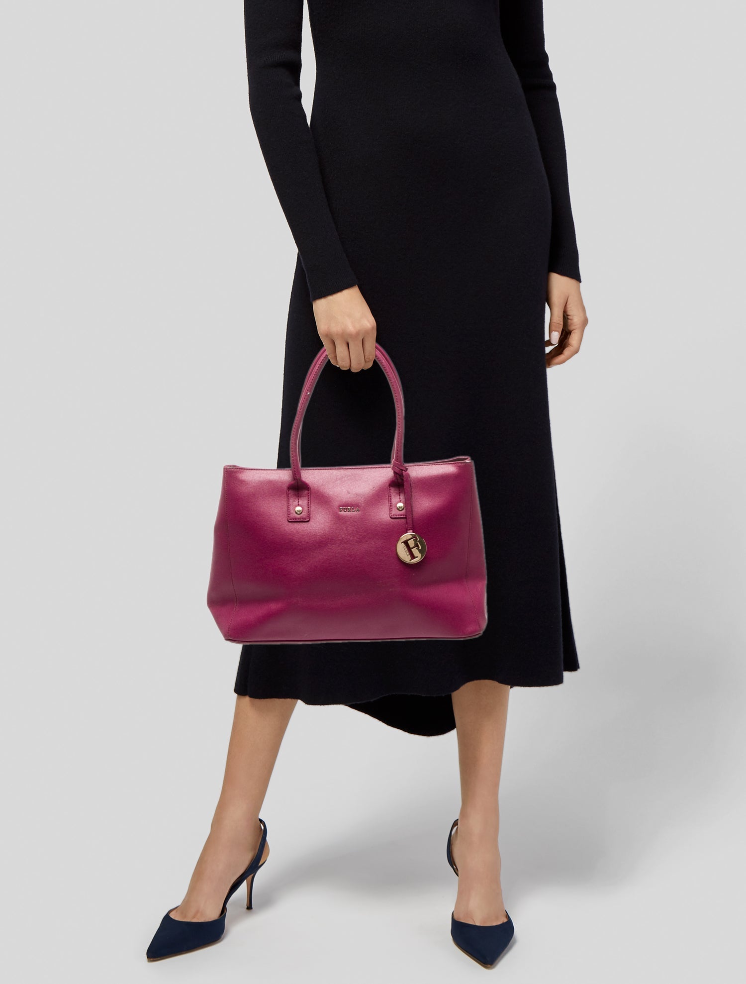 Furla Saffiano Leather Tote