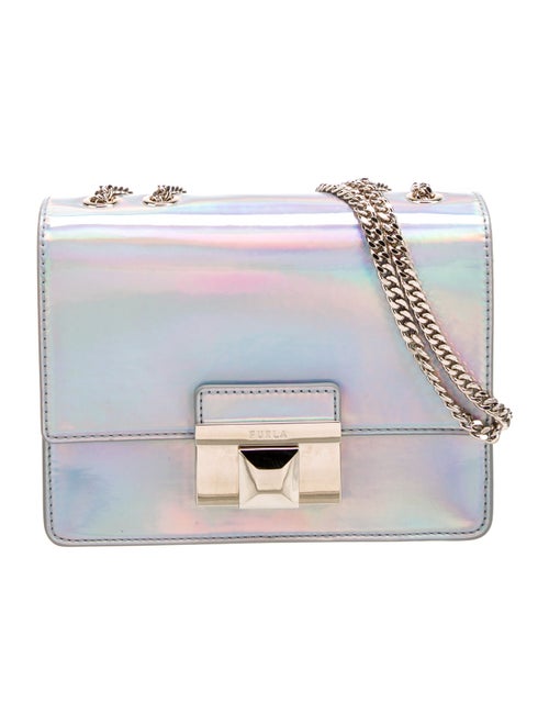 Furla Patent Leather Crossbody Bag