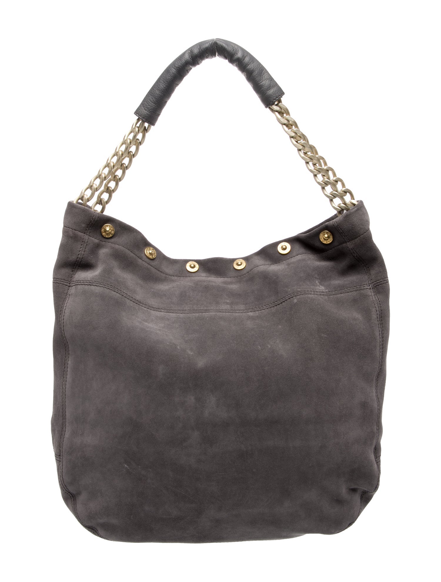 Furla Suede Shoulder Bag