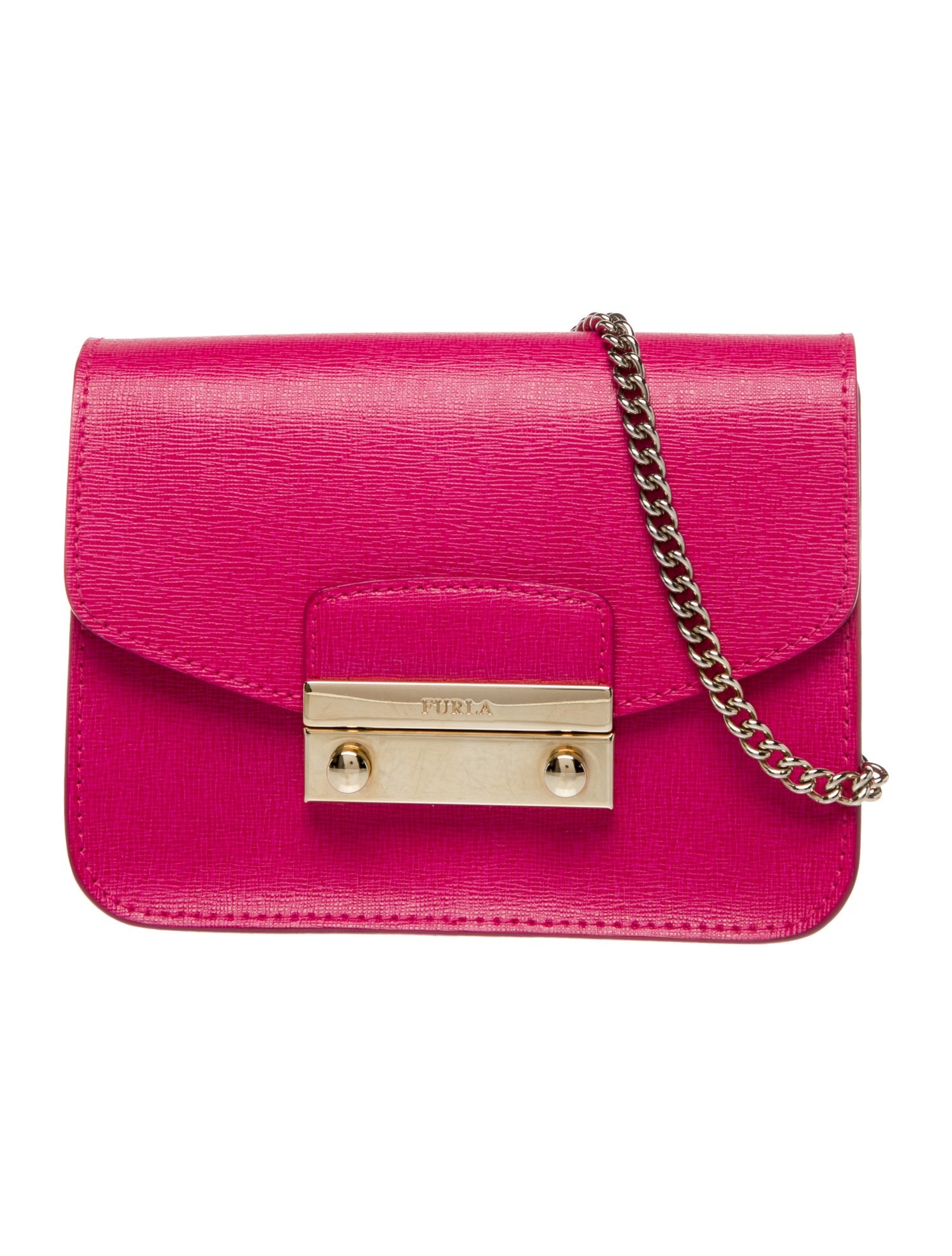 Furla Saffiano Leather Crossbody Bag