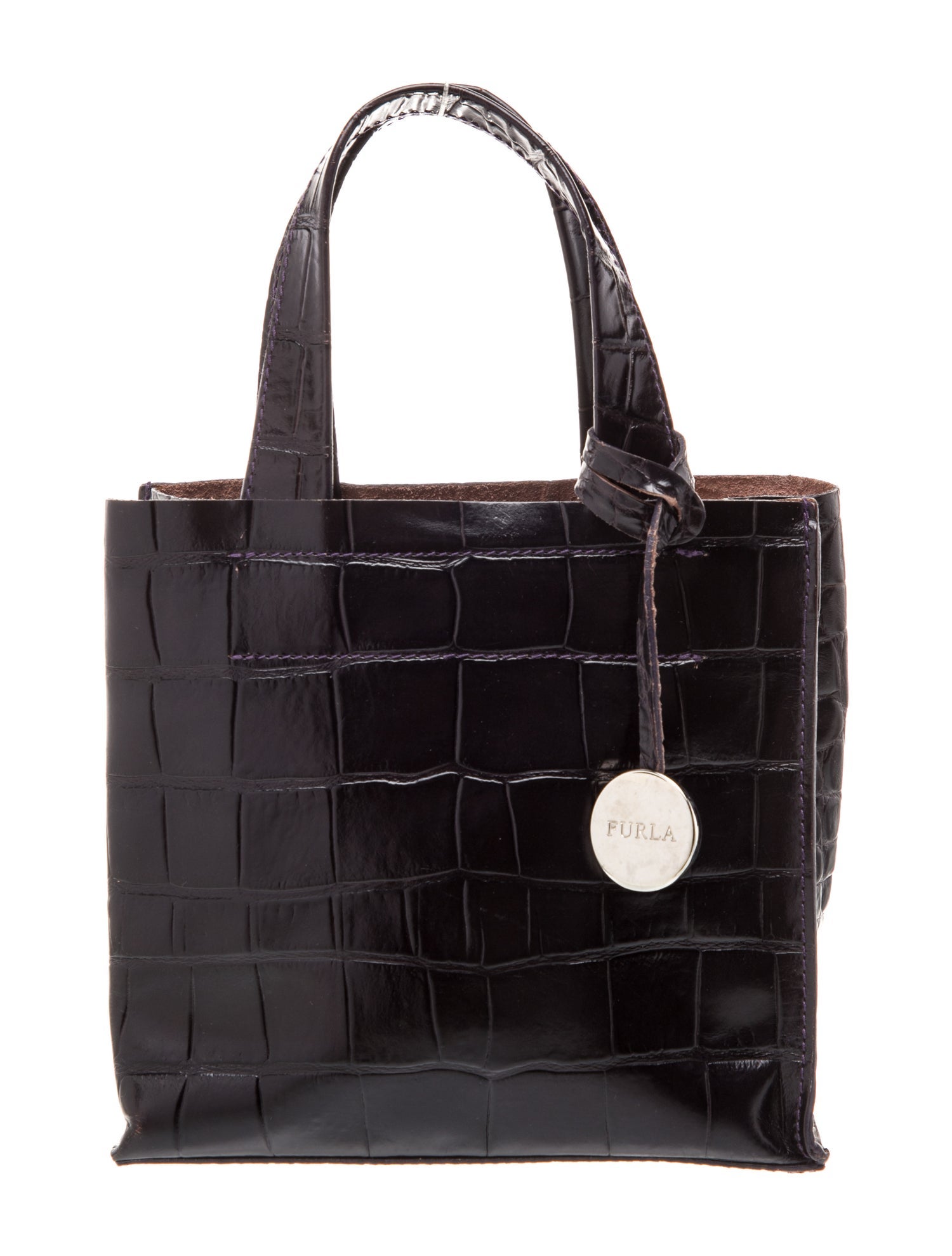 Furla Leather Top Handle Bag