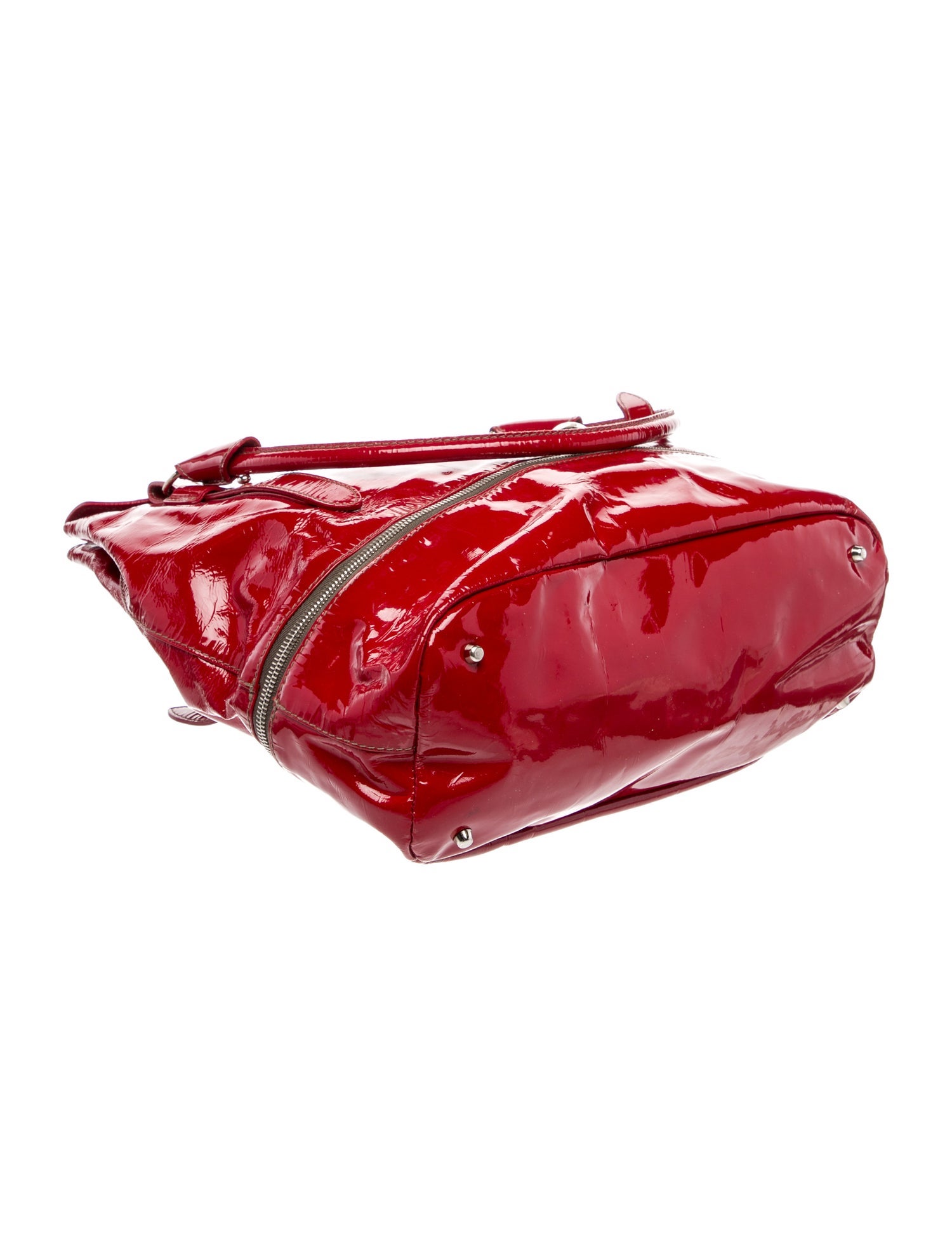 Furla Patent Leather Shoulder Bag