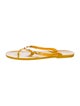Furla Rubber Studded Accents Flip Flops