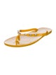 Furla Rubber Studded Accents Flip Flops