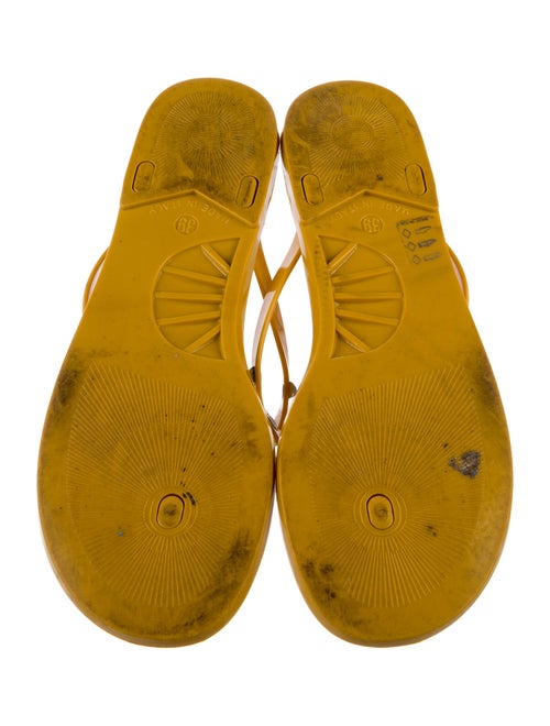 Furla Rubber Studded Accents Flip Flops