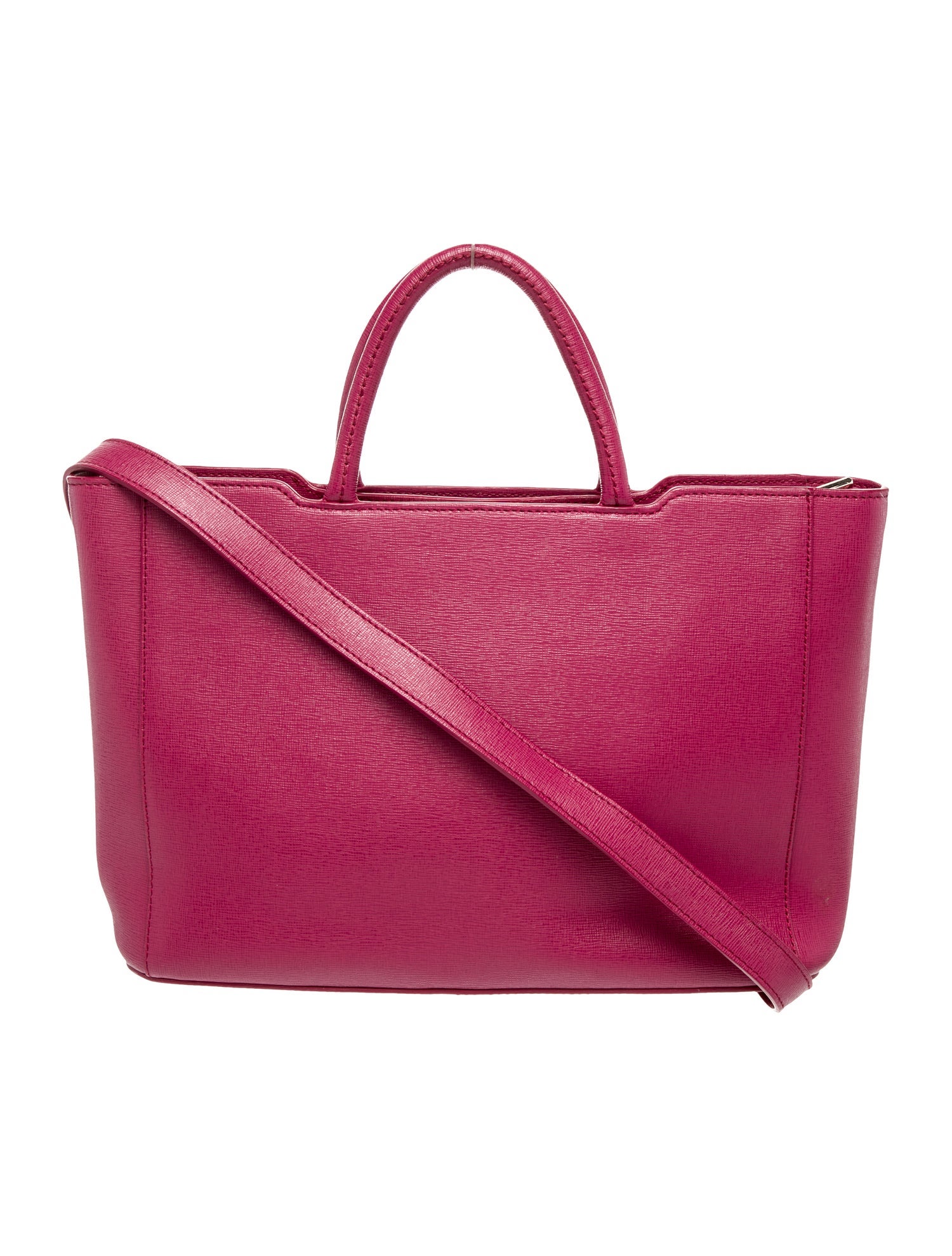 Furla Saffiano Leather Top Handle Bag