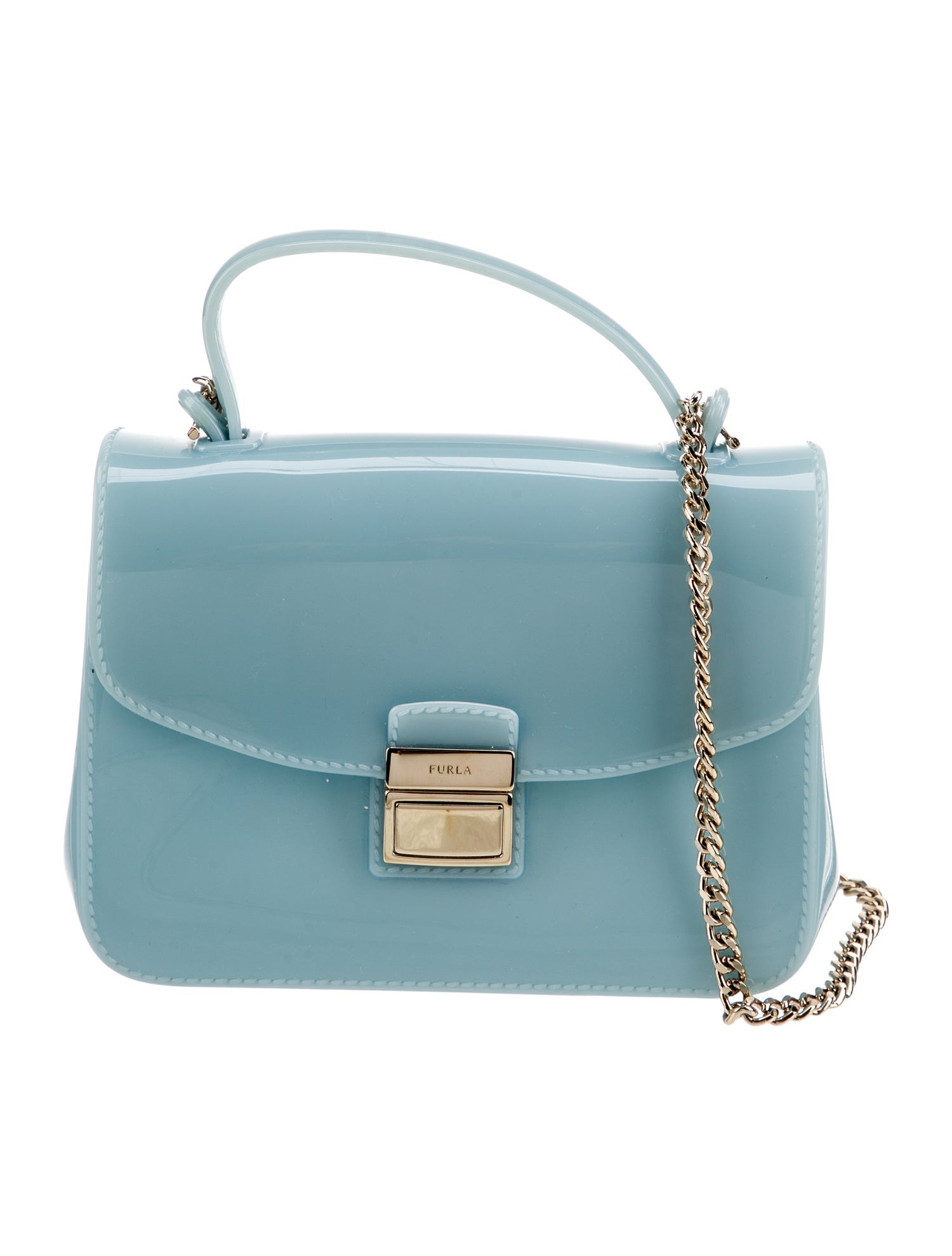 Furla PVC Top Handle Bag