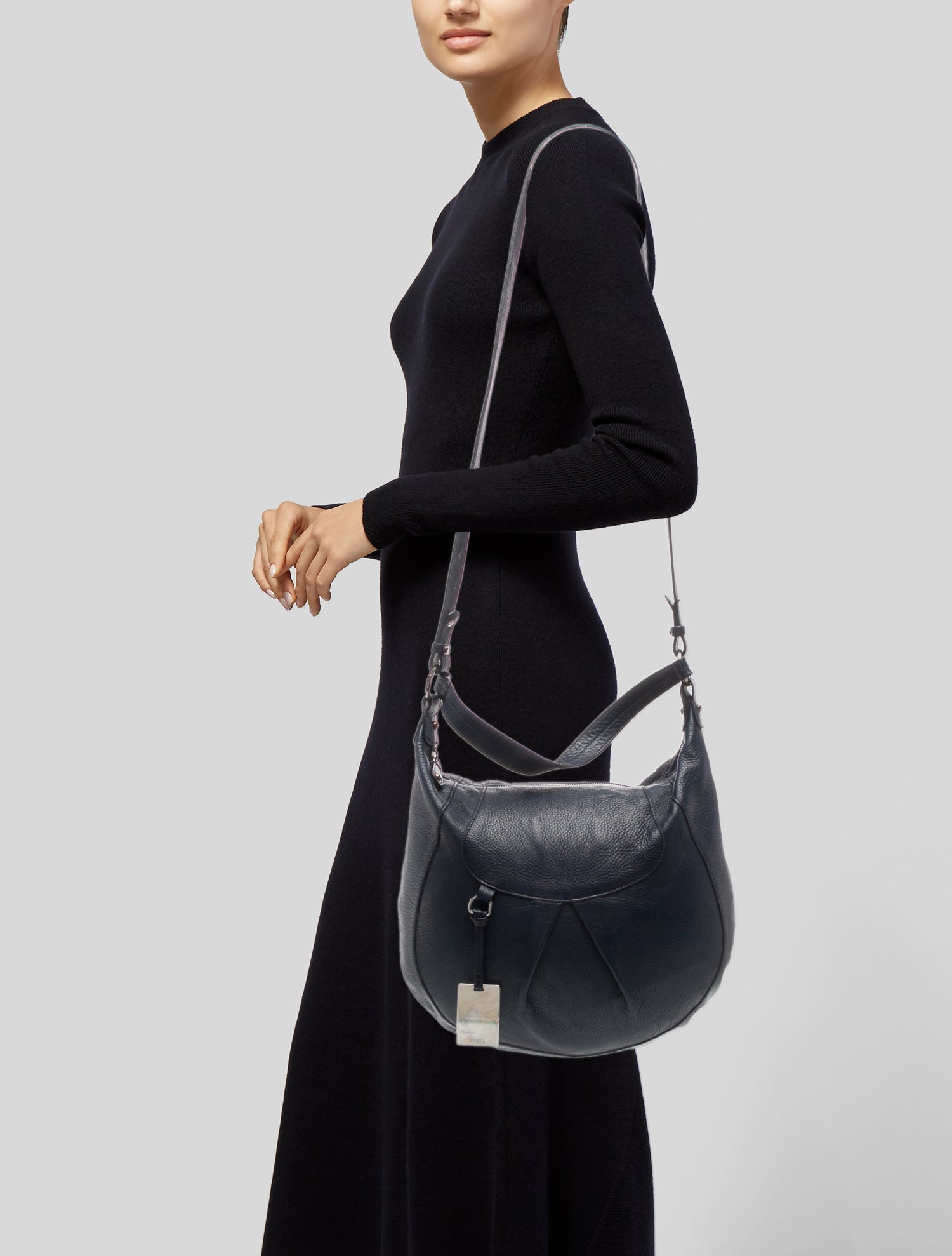 Furla Leather Top Handle Bag