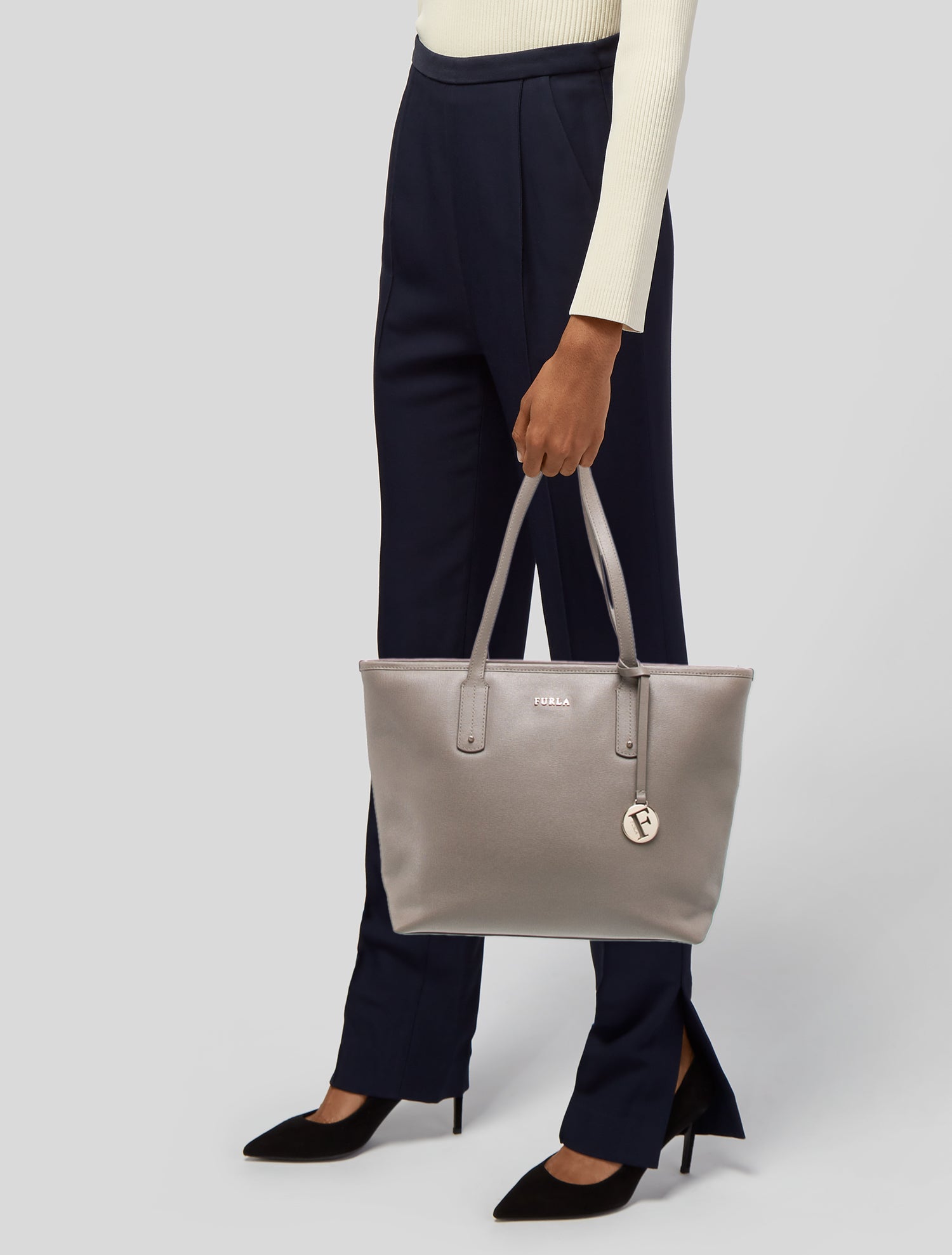 Furla Saffiano Leather Tote