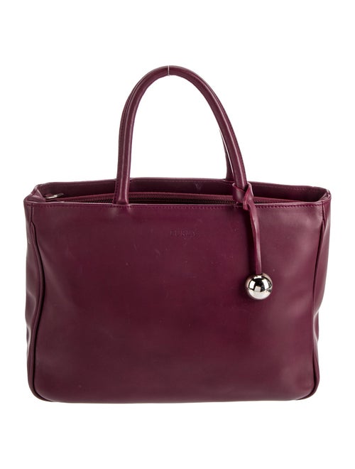 Furla Leather Top Handle Bag