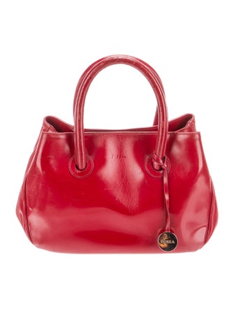 Furla Leather Top Handle Bag