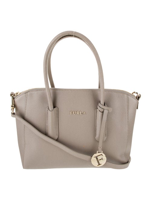 Furla Saffiano Leather Top Handle Bag