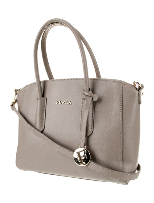 Furla Saffiano Leather Top Handle Bag