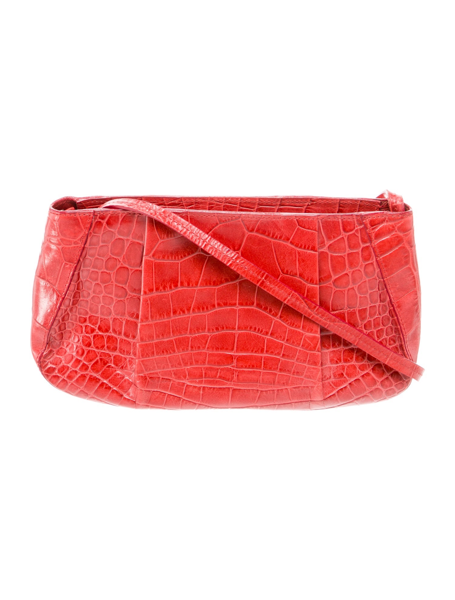 Furla Embossed Leather Shoulder Bag