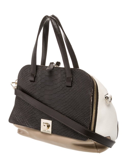 Furla Leather Top Handle Bag