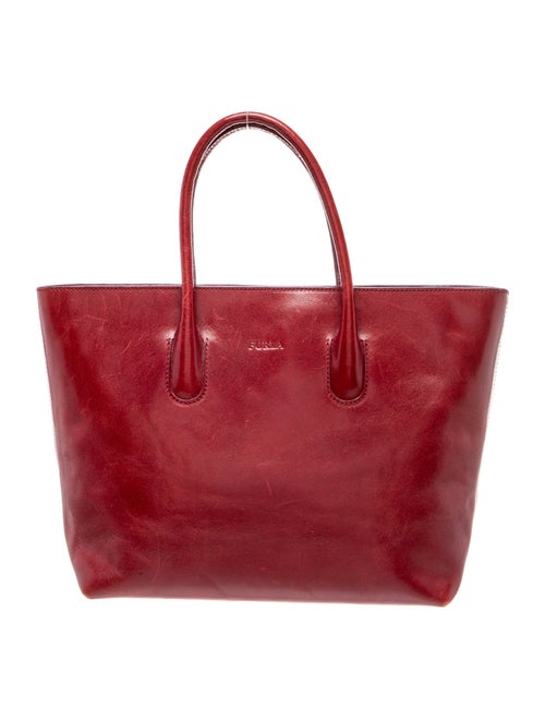 Furla Leather Top Handle Bag