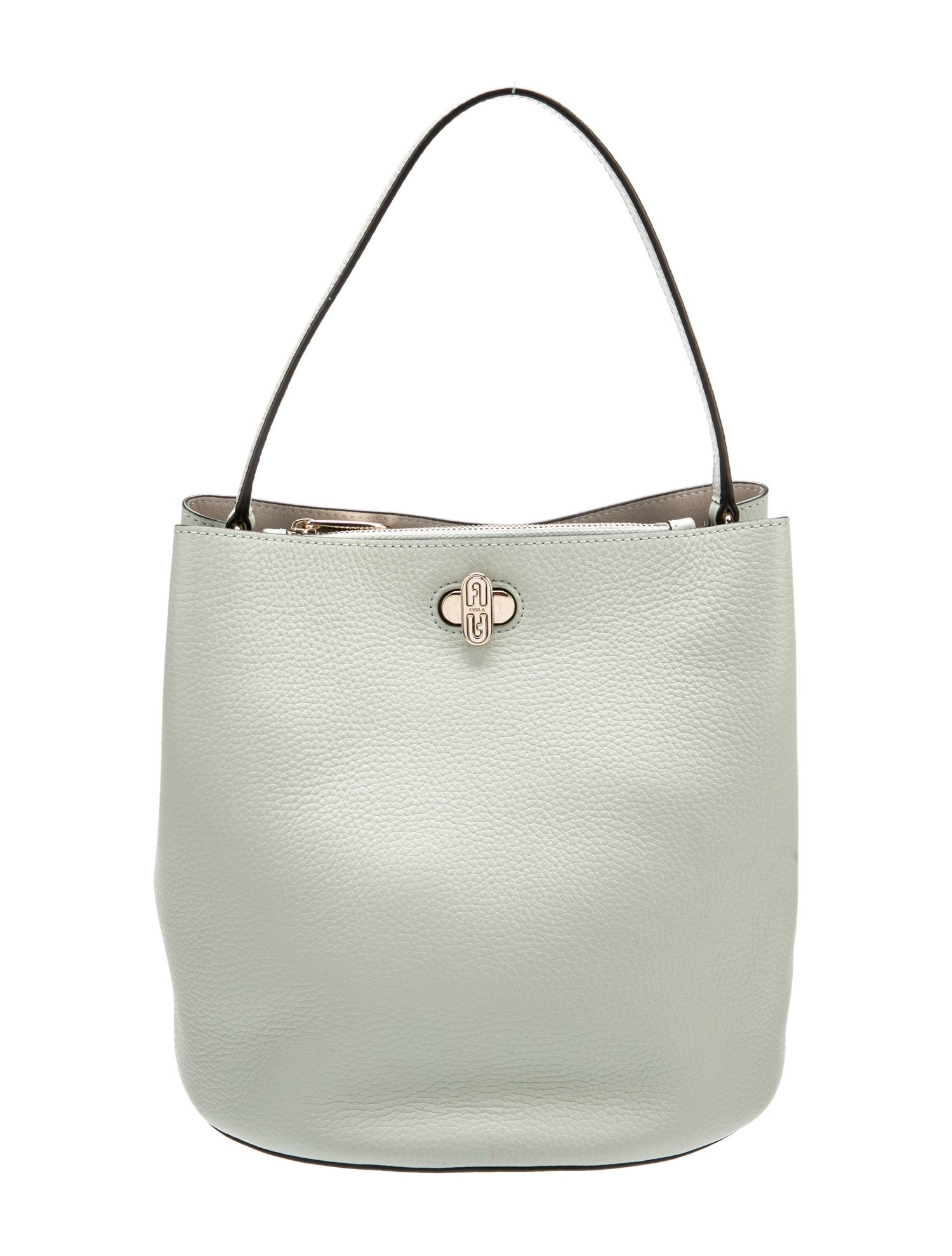 Furla Leather Bucket Bag