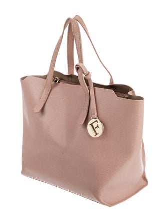 Furla Saffiano Leather Top Handle Bag